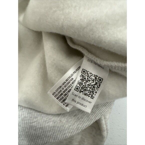 Universal Thread Women’s Cotton Collared Sweatshirt NWT Size M Gray - Picture 7 of 9